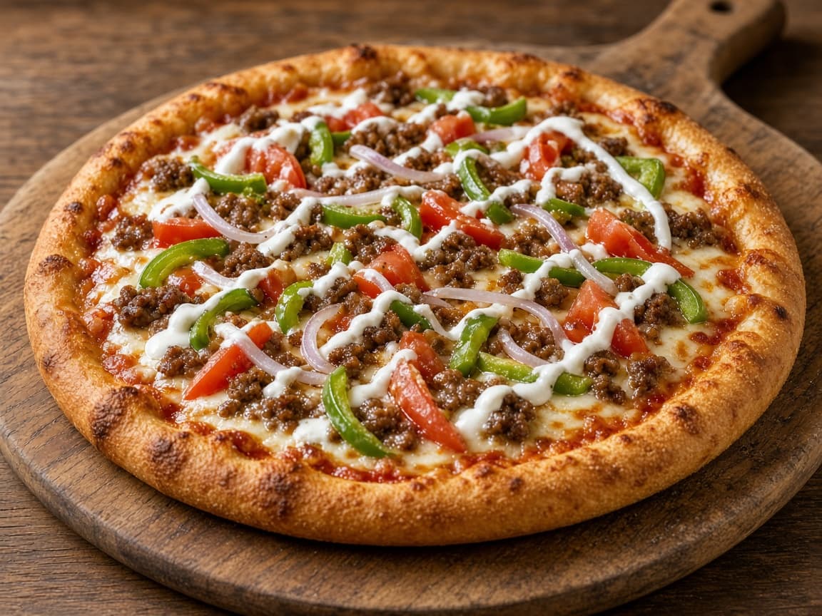 Beef Pizza